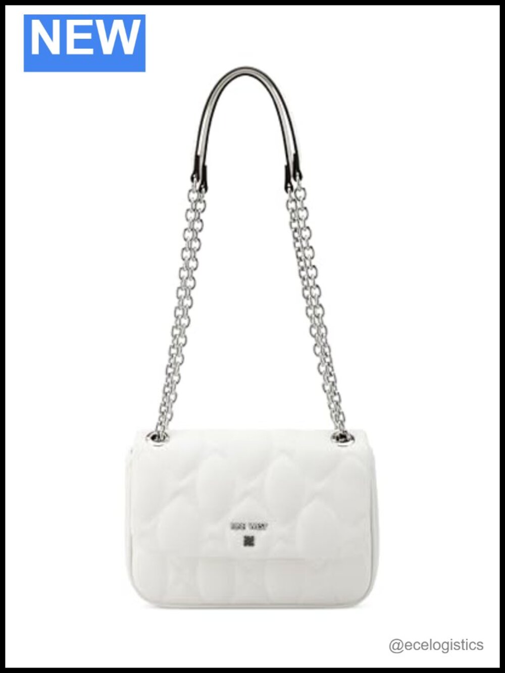 Faux Leather Convertible Flap Crossbody Bag with Chain Strap